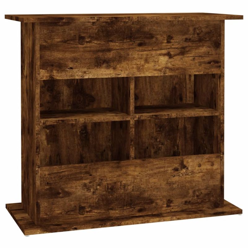 vidaXL support pour aquarium Bois d'ingénierie