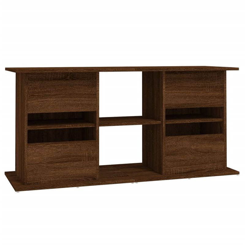 vidaXL support pour aquarium Bois d'ingénierie