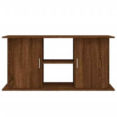 vidaXL support pour aquarium Bois d'ingénierie