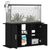vidaXL support pour aquarium Bois d'ingénierie