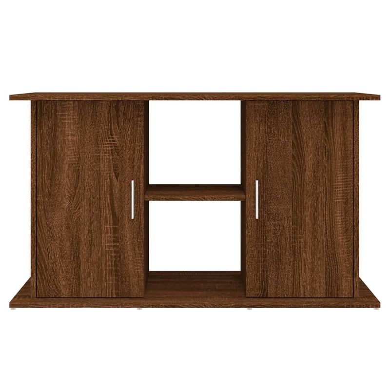 vidaXL support pour aquarium Bois d'ingénierie