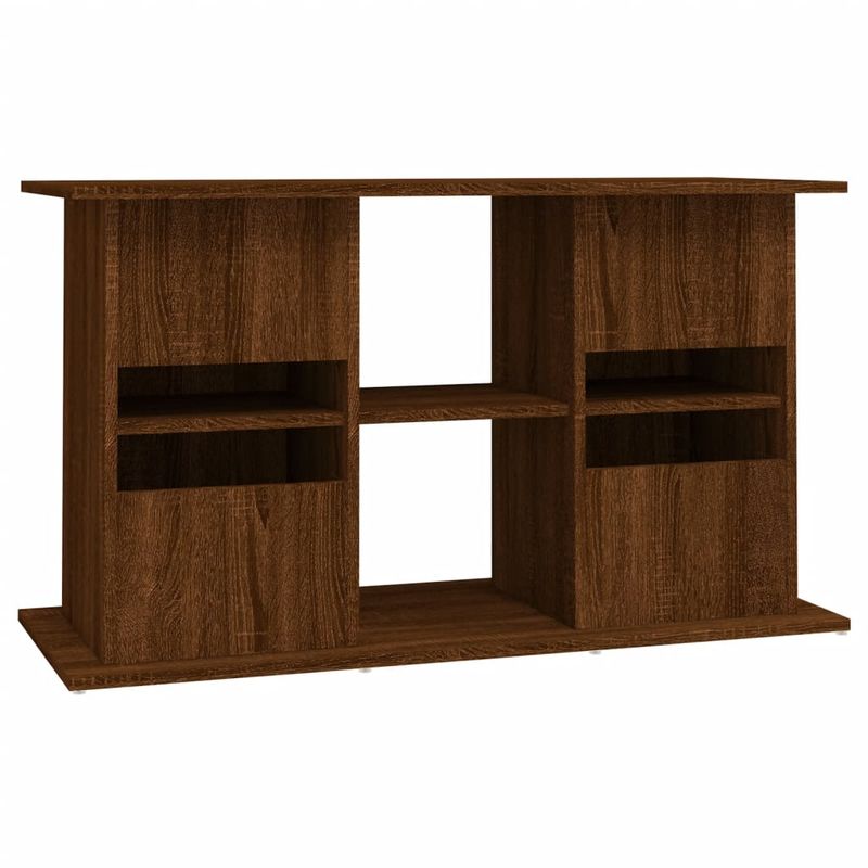 vidaXL support pour aquarium Bois d'ingénierie