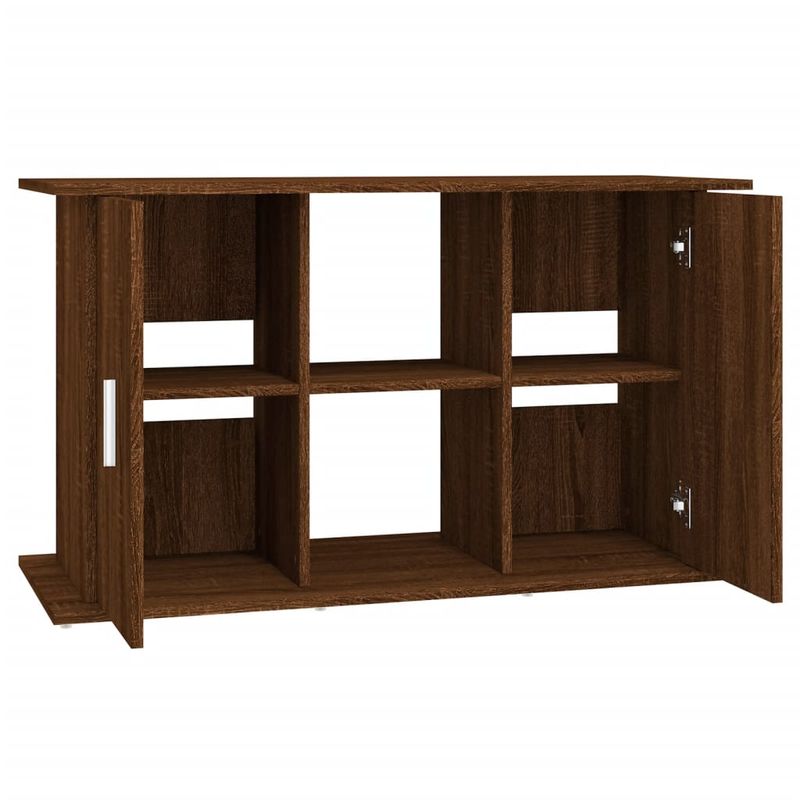 vidaXL support pour aquarium Bois d'ingénierie