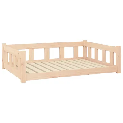 vidaXL lit pour chien Bois de pin vidaXL lit pour chien Bois de pin