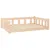 vidaXL lit pour chien Bois de pin