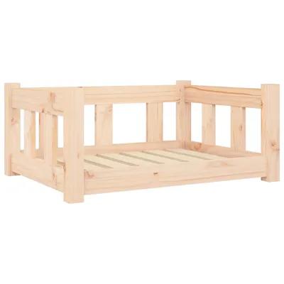 vidaXL lit pour chien Bois de pin vidaXL lit pour chien Bois de pin