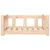 vidaXL lit pour chien Bois de pin