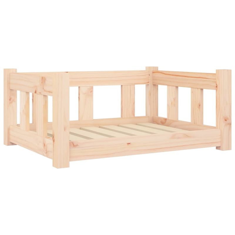 vidaXL lit pour chien Bois de pin