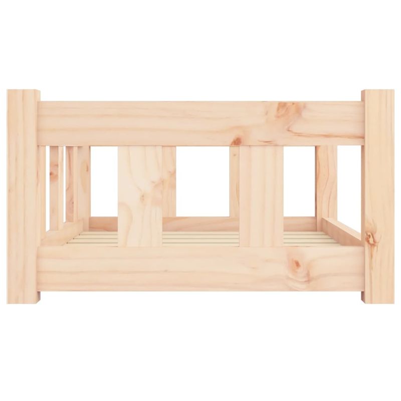 vidaXL lit pour chien Bois de pin
