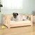 vidaXL lit pour chien Bois de pin vidaXL lit pour chien Bois de pin