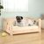 vidaXL lit pour chien Bois de pin