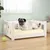vidaXL lit pour chien Bois de pin vidaXL lit pour chien Bois de pin