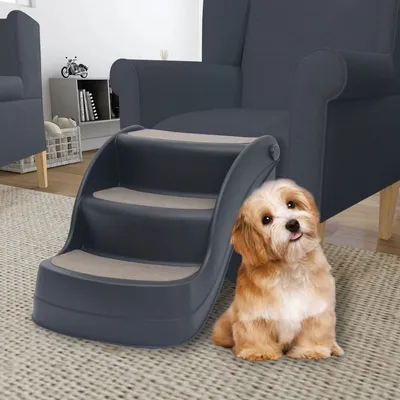 vidaXL escalier pour chien Polypropylène