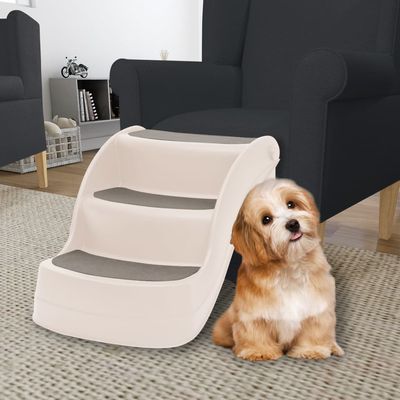vidaXL escalier pour chien Plastique