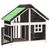 vidaXL chenil pour chiens Bois de pin