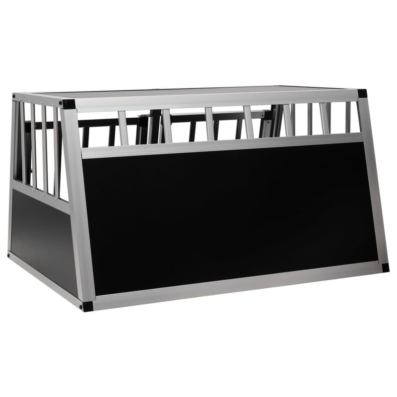 vidaXL cage pour chien Aluminium