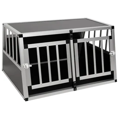 vidaXL cage pour chien Aluminium
