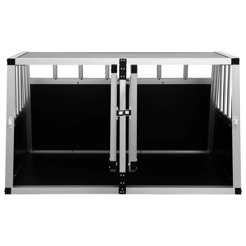vidaXL cage pour chien Aluminium