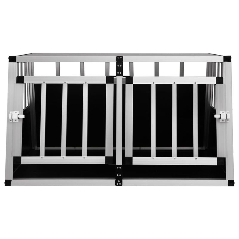 vidaXL cage pour chien Aluminium