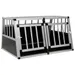 vidaXL cage pour chien Aluminium