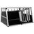 vidaXL cage pour chien Aluminium