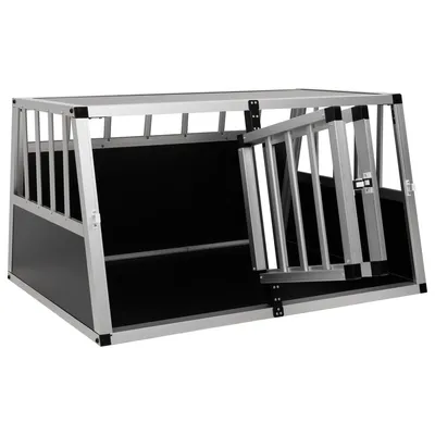 vidaXL cage pour chien Aluminium
