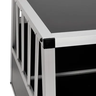 vidaXL cage pour chien Aluminium