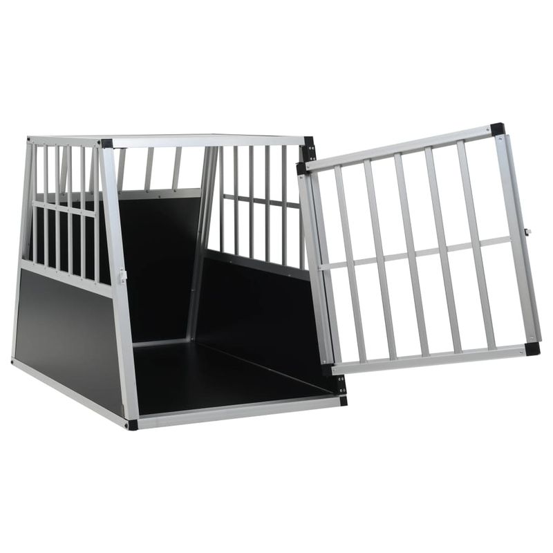 vidaXL cage pour chien Aluminium