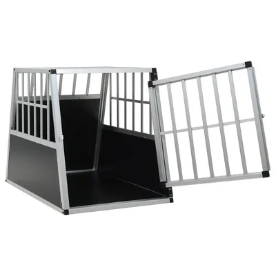 vidaXL cage pour chien Aluminium