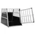 vidaXL cage pour chien Aluminium vidaXL cage pour chien Aluminium