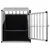 vidaXL cage pour chien Aluminium vidaXL cage pour chien Aluminium