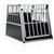 vidaXL cage pour chien Aluminium