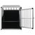 vidaXL cage pour chien Aluminium