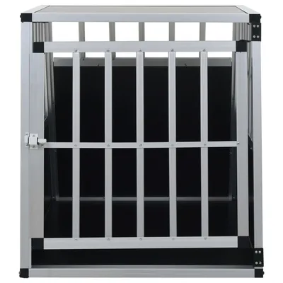 vidaXL cage pour chien Aluminium