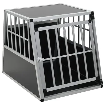 vidaXL cage pour chien Aluminium vidaXL cage pour chien Aluminium