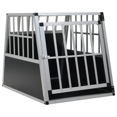 vidaXL cage pour chien Aluminium