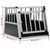 vidaXL cage pour chien Aluminium