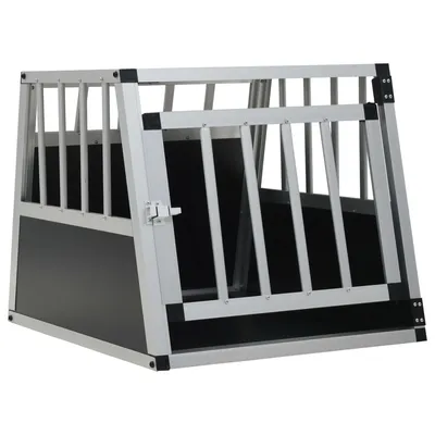 vidaXL cage pour chien Aluminium