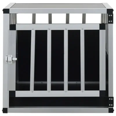 vidaXL cage pour chien Aluminium