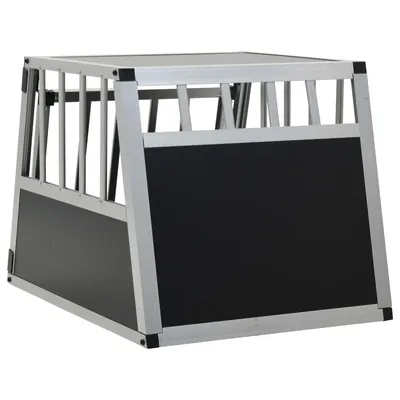 vidaXL cage pour chien Aluminium