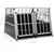 vidaXL cage pour chien Aluminium