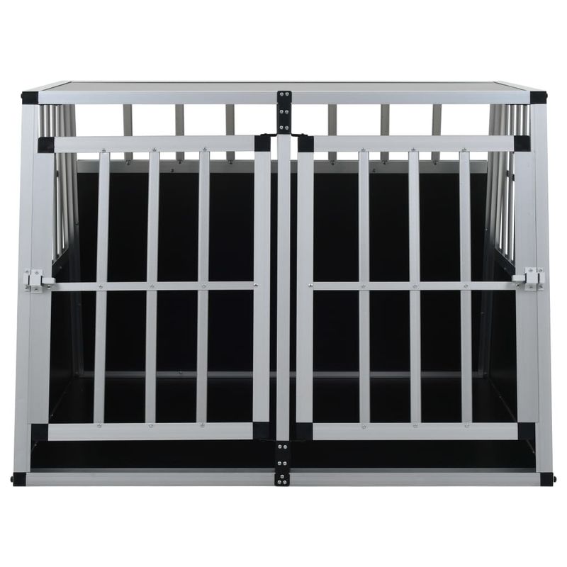 vidaXL cage pour chien Aluminium