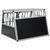 vidaXL cage pour chien Aluminium