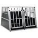 vidaXL cage pour chien Aluminium