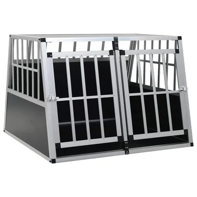 vidaXL cage pour chien Aluminium vidaXL cage pour chien Aluminium