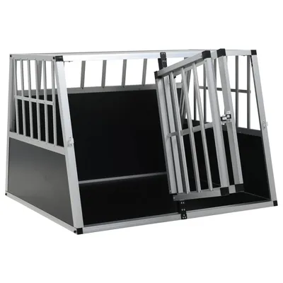 vidaXL cage pour chien Aluminium