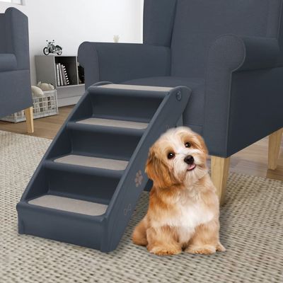 vidaXL escalier pour chien Polypropylène