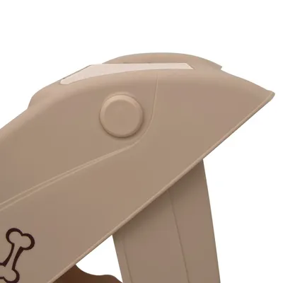 vidaXL escalier pour chien Polypropylène