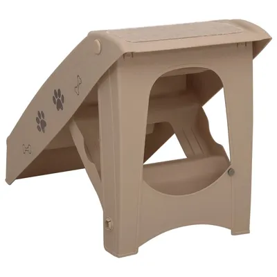 vidaXL escalier pour chien Polypropylène
