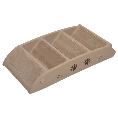 vidaXL escalier pour chien Polypropylène